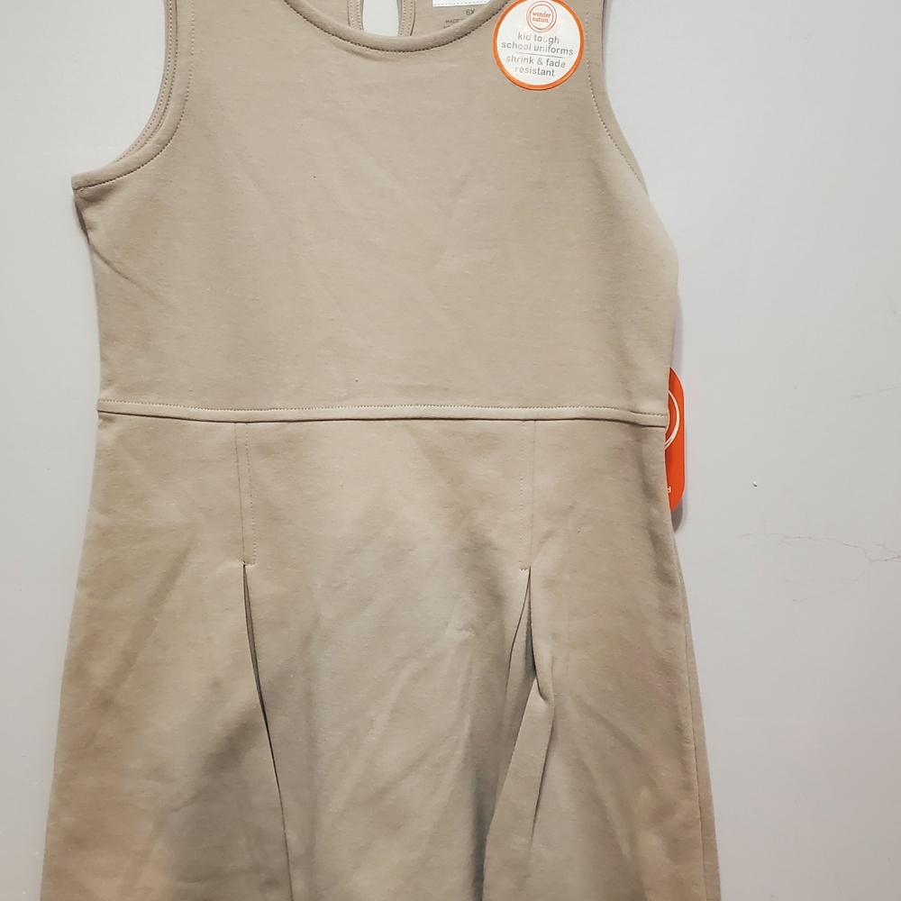 Stylish Kids Dress in Beige